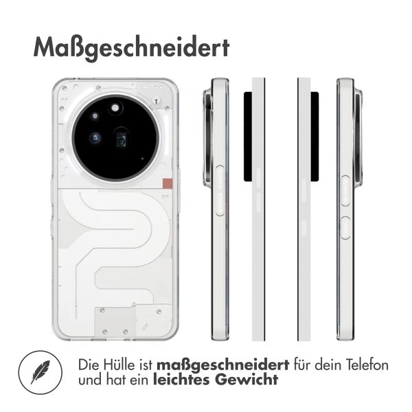 Accezz Clear TPU Backcover Nothing Phone (3a) Pro - Transparent