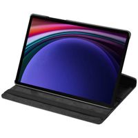 Gestalte deine eigene 360° drehbare Klapphülle Samsung Galaxy Tab S9 Ultra - Schwarz