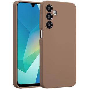 Accezz Liquid Silikoncase Samsung Galaxy A16 - Hellbraun