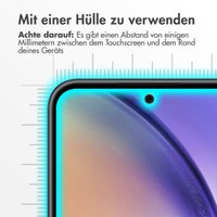Accezz Displayschutz 2er-pack aus gehärtetem Glas Samsung Galaxy A54 (5G) / S23 FE