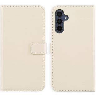 Selencia Echtleder Klapphülle Samsung Galaxy A15 (5G) - Greige