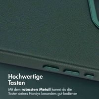 Accezz MagSafe Leather Backcover Apple iPhone 17e / 16e - Cedar Green