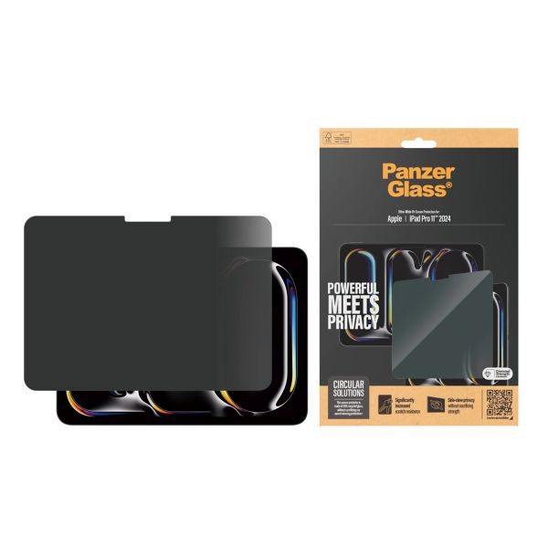 PanzerGlass Privacy Displayschutz Ultra-Wide Fit Apple iPad Pro 11 (2025) M5 / (2024) M4
