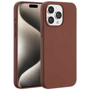 Accezz Liquid Silikoncase mit MagSafe Apple iPhone 15 Pro Max - New Tea Brown