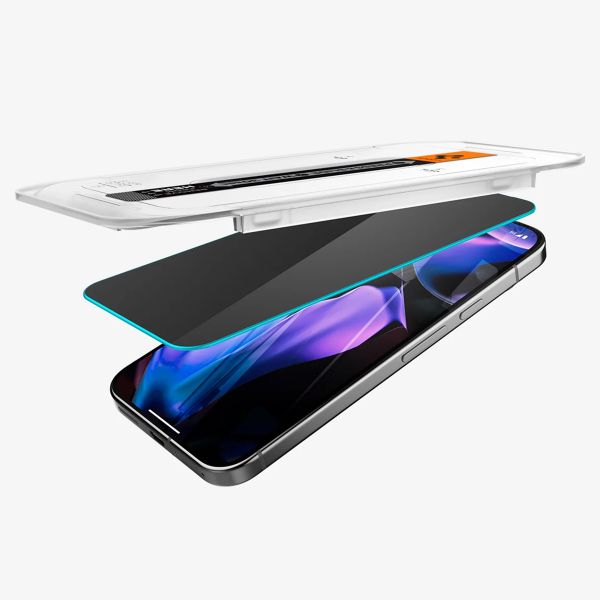 Spigen GLAStR Privacy EZ Fit Displayschutzfolie + Applicator - 2er-Pack Google Pixel 9 Pro XL / 10 Pro XL