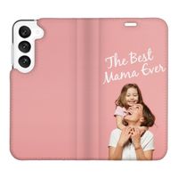 Gestalte deine eigene Compact Gel Klapphülle Samsung Galaxy S23 - Weiß