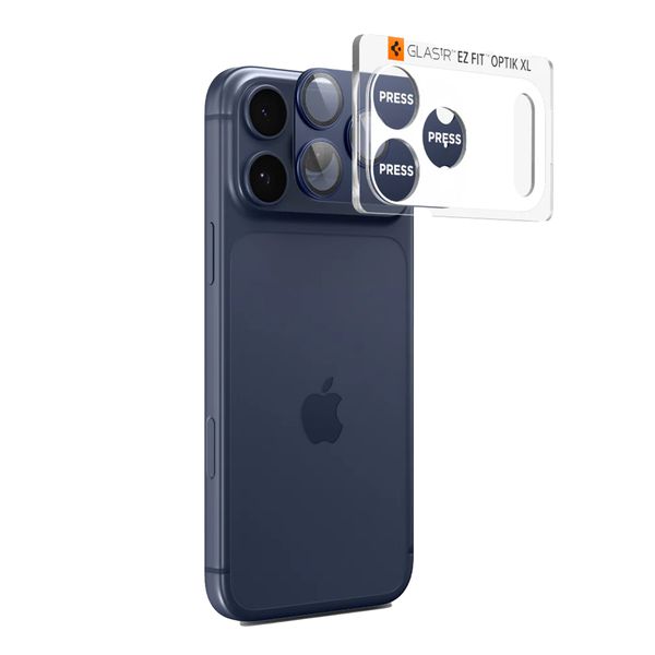 Spigen GLAStR EZ Fit Optik Kameraschutz Apple iPhone 17 Pro - Blue