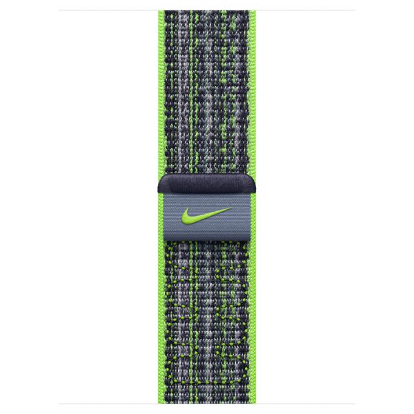 Apple Nike Sport Loop Armband für Apple Watch | 38/40/41/42 mm - Bright Green & Blue