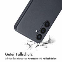 Accezz MagSafe Leather Backcover Samsung Galaxy S24 Plus - Onyx Black