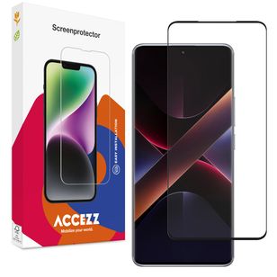 Accezz Full Cover Screen Protector aus gehärtetem Glas Xiaomi Poco X7
