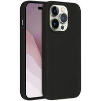 Accezz Liquid Silikoncase mit MagSafe Apple iPhone 14 Pro - Schwarz