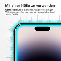 Accezz Displayschutz 2er-pack aus gehärtetem Glas Apple iPhone 15 Plus / 15 Pro Max / 16 Plus