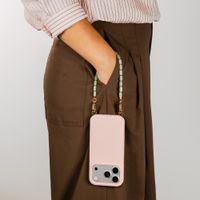 Selencia Rivièra Backcover mit MagSafe mit abnehmbaren Haken Samsung Galaxy A18 / A17 / A16 / A26 - Sorbet Pink