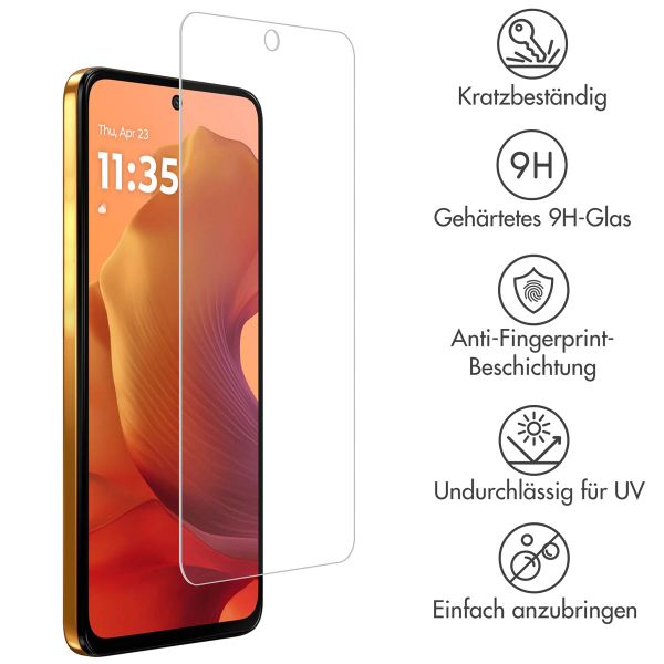 Accezz Screen Protector aus gehärtetem Glas Motorola Moto G15 / G15 Power