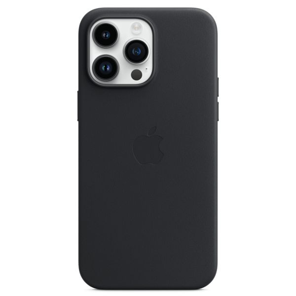 Apple Leder-Case MagSafe Apple iPhone 14 Pro Max - Midnight