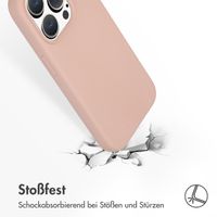 Accezz Liquid Silikoncase Apple iPhone 15 Pro - Rosa