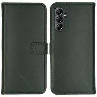 Selencia Echtleder Klapphülle Samsung Galaxy A14 (5G/4G) - Grün