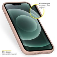 Accezz Liquid Silikoncase Apple iPhone 13 Mini - Rosa