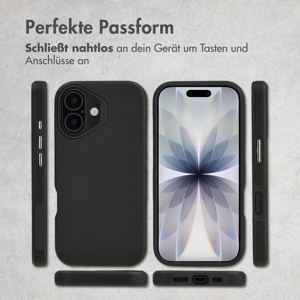 Accezz Tough Back Cover mit MagSafe Apple iPhone 17 - Schwarz