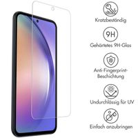 Accezz Displayschutz 2er-pack aus gehärtetem Glas Samsung Galaxy A54 (5G) / S23 FE