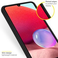 Accezz Liquid Silikoncase Samsung Galaxy A33 - Schwarz