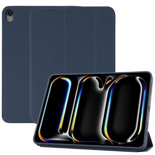 Accezz Trifold Klapphülle Apple iPad Air 11 Zoll (2025) M3 / (2024) M2 - Dunkelblau