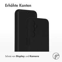 Accezz Liquid Silikoncase Samsung Galaxy A25 (5G) - Schwarz
