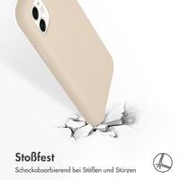 Accezz Liquid Silikoncase Apple iPhone 11 - Stone