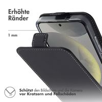 Accezz Flip Case Samsung Galaxy S25 - Schwarz