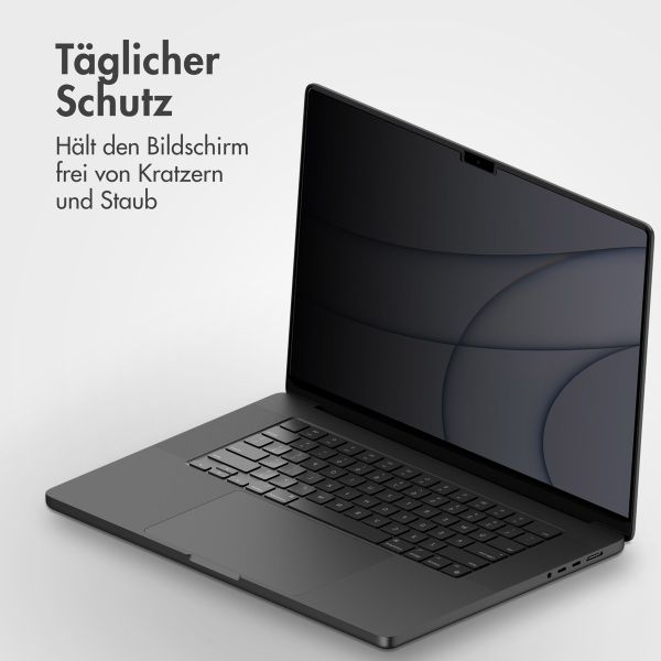 Accezz Magnetische Privacy Displayschutzfolie für Apple MacBook Air 13 Zoll (2018 - 2020) / Pro 13 Zoll (2018 - 2022)
