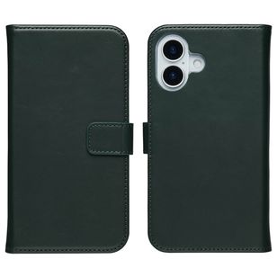Selencia Echtleder Klapphülle Apple iPhone 17 - Grün