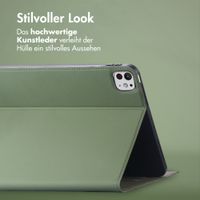 Accezz Classic Klapphülle Apple iPad Pro 13 (2025) M5 / (2024) M4 - Grün