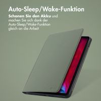 Accezz Classic Klapphülle Apple iPad Pro 12.9 (2020/2021/2022) - Grün