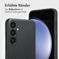 Accezz 2-in-1 Klapphülle aus Leder mit MagSafe Samsung Galaxy S23 FE - Onyx Black