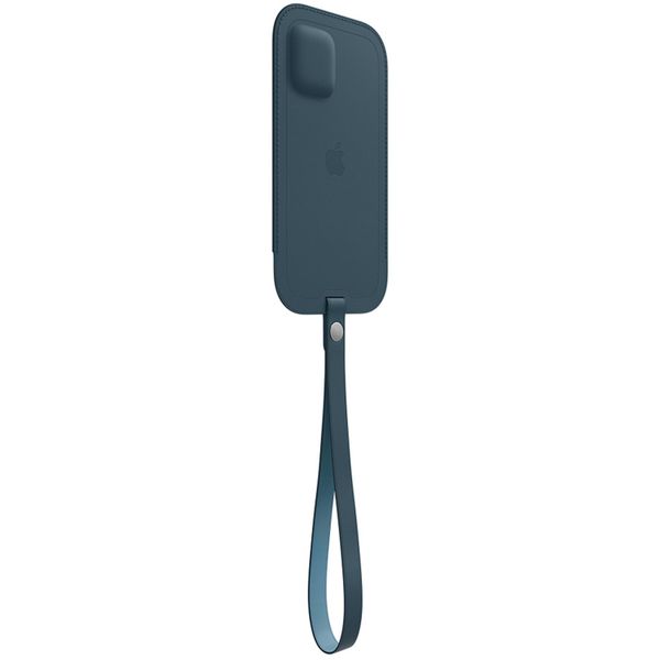 Apple Ledersleeve MagSafe Apple iPhone 12 (Pro) - Baltic Blue