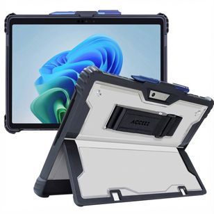Accezz Robuste Hülle mit Ständer Microsoft Surface Pro 9 / Pro 10 / Pro 11 - Schwarz