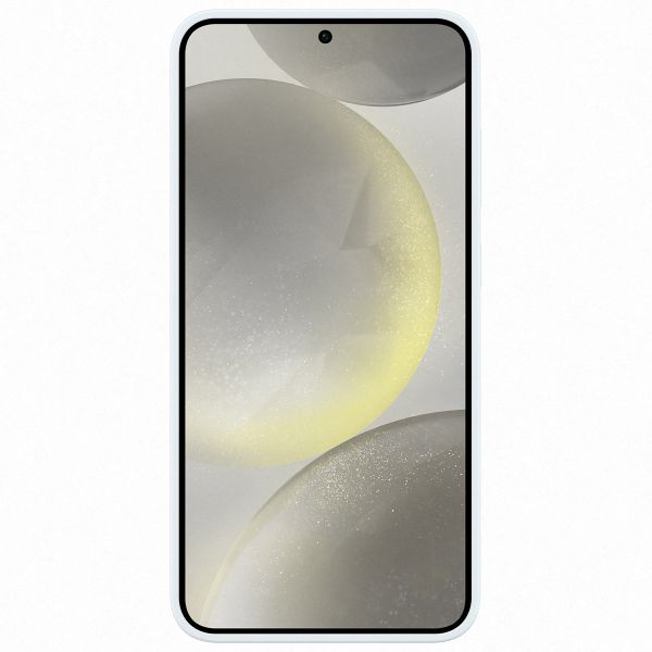 Samsung Original Silikon Cover Samsung Galaxy S24 Plus - White