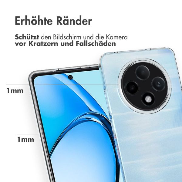 Accezz Clear TPU Backcover Oppo Reno 12F 5G - Transparent