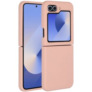Accezz Liquid Silikoncase Samsung Galaxy Z Flip 6 - Rosa