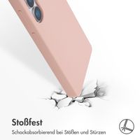 Accezz Liquid Silikoncase Samsung Galaxy S25 Ultra - Rosa