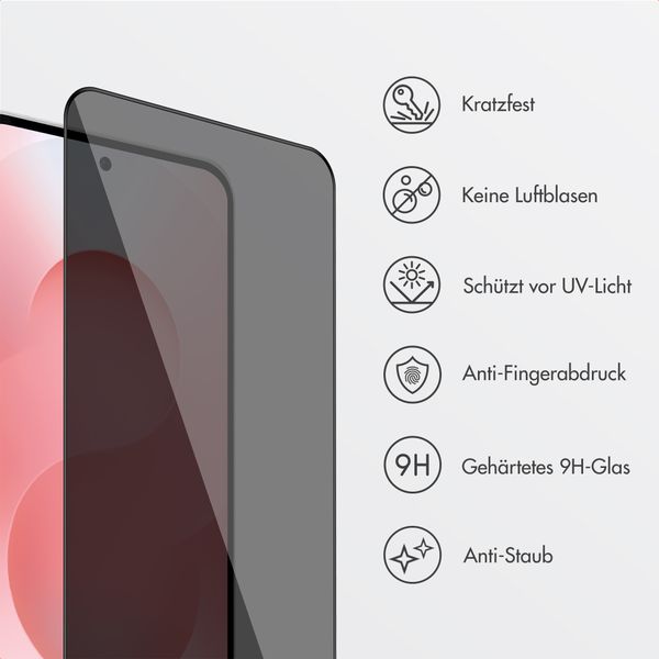 Accezz Sichtschutz-Schutzglas mit Applikator Samsung Galaxy S26
