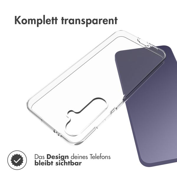 Accezz Clear TPU Backcover Samsung Galaxy S24 FE - Transparent
