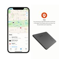 Fixed Tag Card - Bluetooth Tracker für iOS - Schwarz