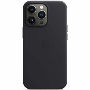 Apple Leder-Case MagSafe Apple iPhone 13 Pro Max - Midnight