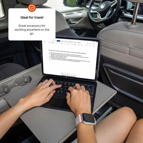 Fixed Typee Tastaturhülle Apple iPad Pro 11 (2025) M5 / (2024) M4 - QWERTY / NL - Schwarz