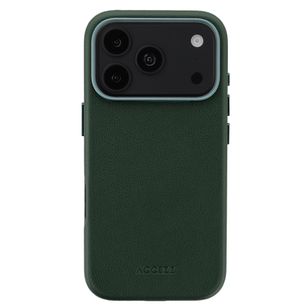Accezz MagSafe Leather Backcover Apple iPhone 18 Pro / 17 Pro - Cedar Green