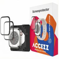 Accezz 2x Displayschutzfolie mit Applikator für die Apple Watch Series 10 / 11 / 12 - 42 mm