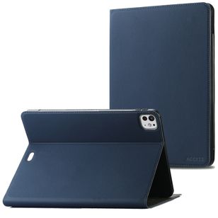 Accezz Classic Klapphülle Apple iPad Pro 13 (2025) M5 / (2024) M4 - Dunkelblau