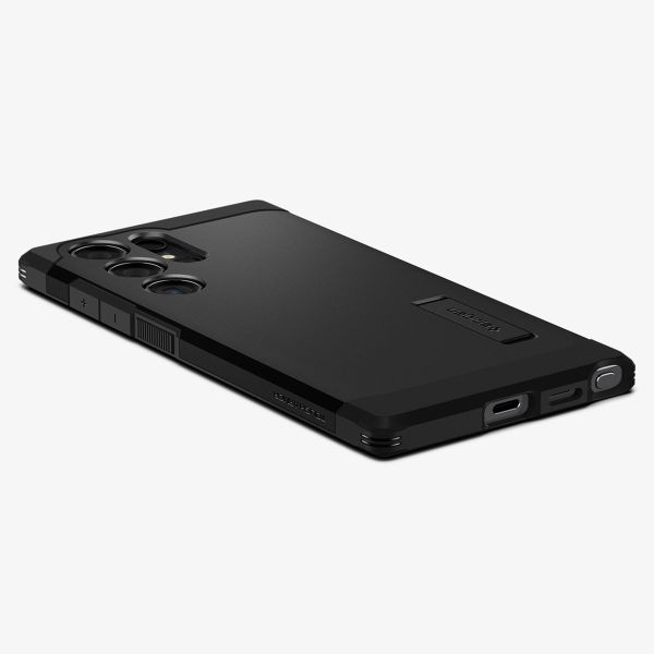Spigen Tough Armor Backcover Samsung Galaxy S24 Ultra - Schwarz