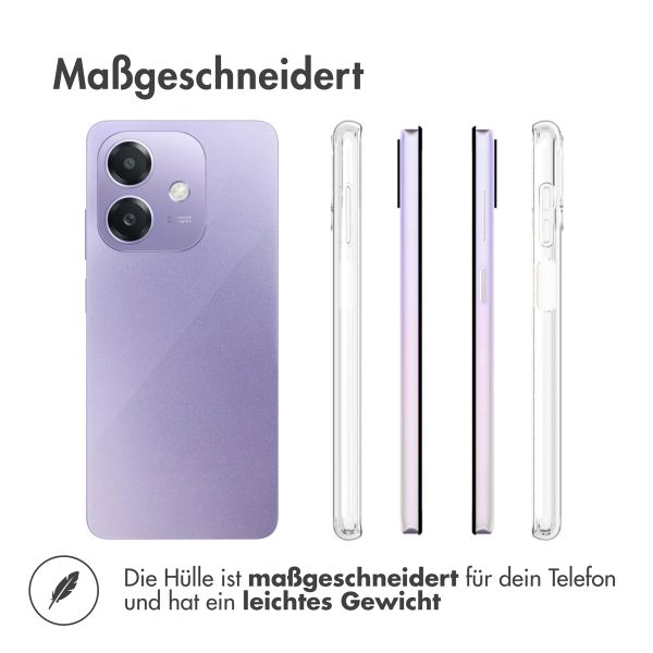 Accezz Clear TPU Backcover Oppo A40 (4G) / Oppo A40M (4G) / Oppo A60 (5G) - Transparent